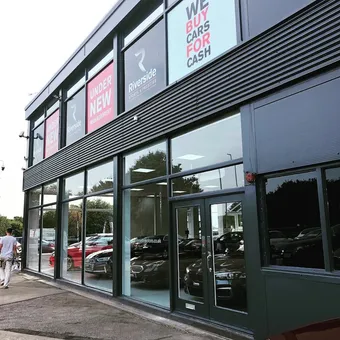 Completed commercial decorating project